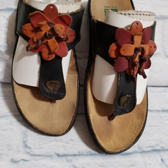 El Naturalista Sandals in Black & Browns Size 36 - Picture 4 of 8